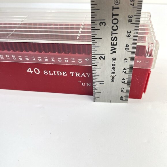 Vintage Organizers ZELLERS Slide Tray Containers for Photos 35mm Organizer - Picture 11 of 11